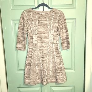 Freshman forever Knit Sweater MINI Dress (Size S) EUC